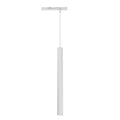 Suspensie decorativă cilindrică pentru șină magnetică XFIVE — alb ultra cald (FVRS14UWW-SU)