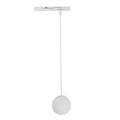 Suspensie decorativă sferică pentru șină magnetică XFIVE — alb ultra cald (FVRS15UWW-SU)